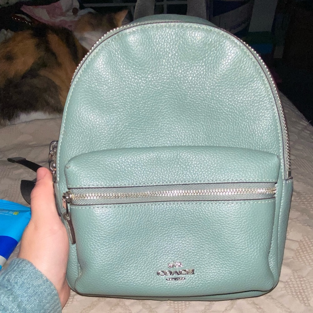 Coach mini backpack